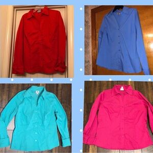 Bundle of 4 Worthington blouses